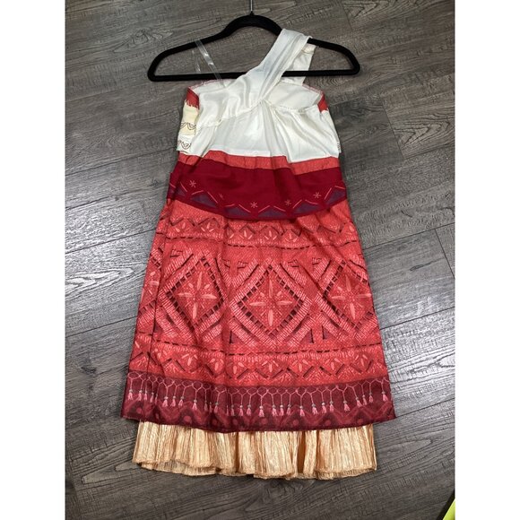 Disney Moana Kids Costume Dress 10/12  Casual Halloween Party Fall Outfits NWOT - Picture 2 of 7